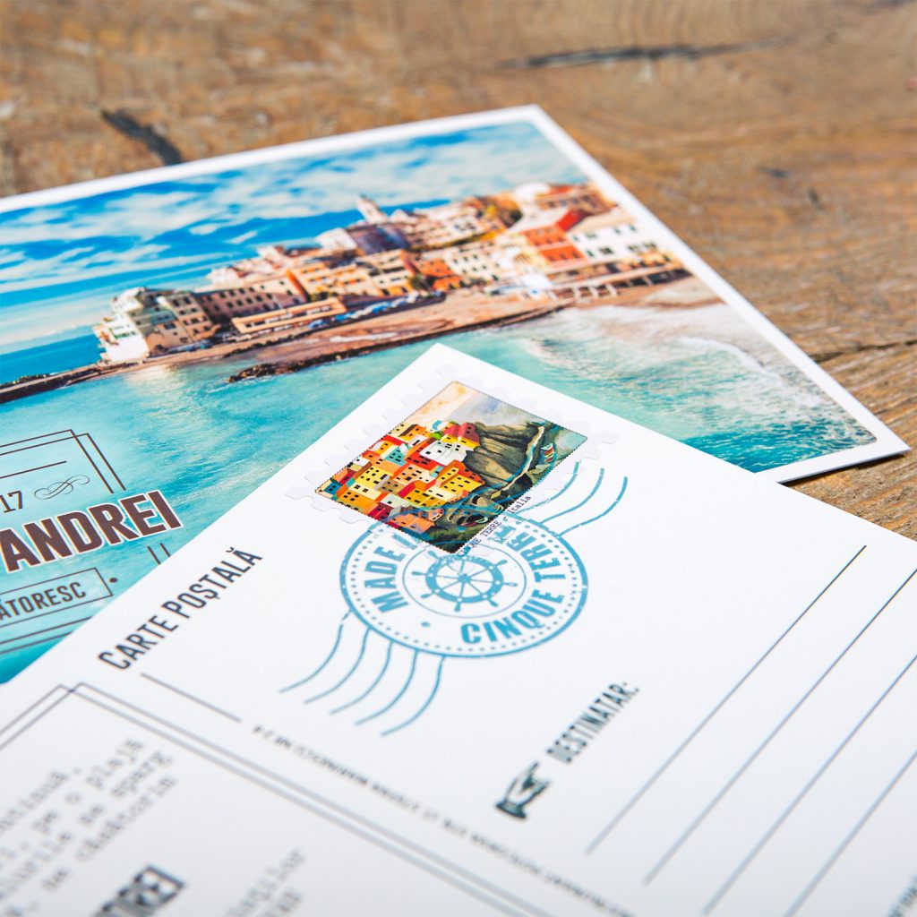 Invitatie Carte Postala – Papermint